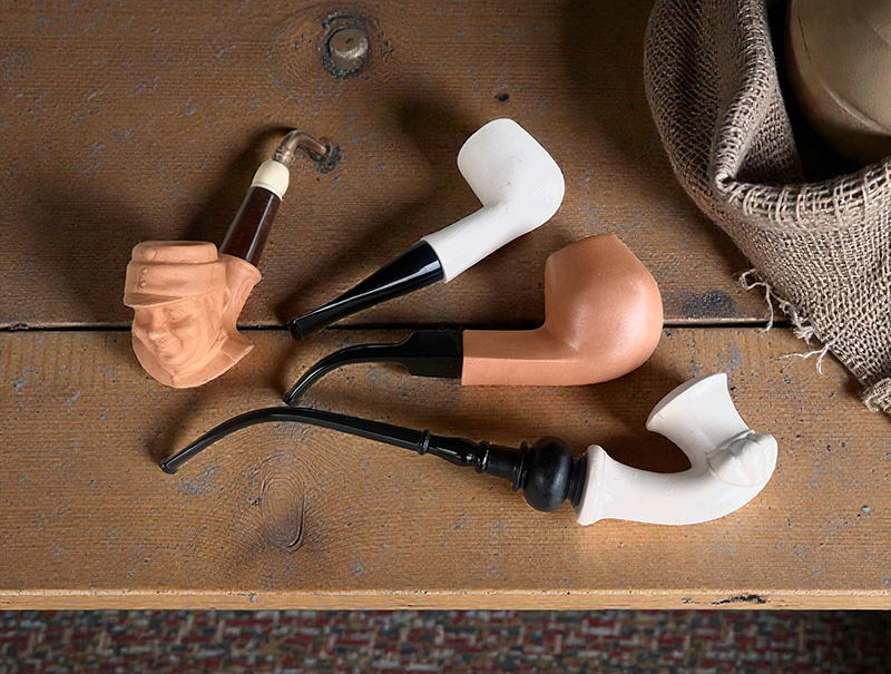 Hliněné dýmky Marka Parola